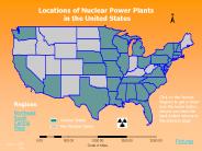 Locations of Nuclear Power Plants