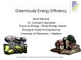 Greenhouse Energy Efficiency PowerPoint PPT Presentation
