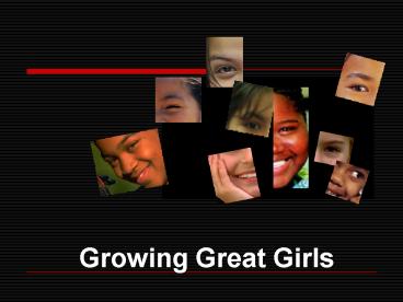 Growing Great Girls