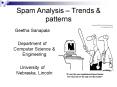 Spam Analysis Trends PowerPoint PPT Presentation