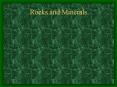 Rocks and Minerals PowerPoint PPT Presentation