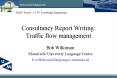 Consultancy Report Writing: Traffic flow management PowerPoint PPT Presentation