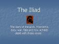 The Iliad PowerPoint PPT Presentation