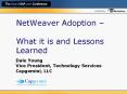 NetWeaver%20Adoption%20 PowerPoint PPT Presentation