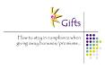 Gifts PowerPoint PPT Presentation