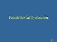 Female Sexual Dysfunction PowerPoint PPT Presentation