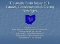 Traumatic Brain Injury 101: Causes, Consequences PowerPoint PPT Presentation