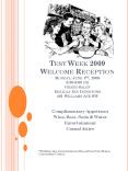 Test Week 2009 Welcome Reception Monday, June 1st, 2009 5:308:00 pm Grand Salon Holiday Inn Downtown PowerPoint PPT Presentation