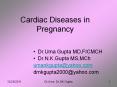 Cardiac Diseases in Pregnancy PowerPoint PPT Presentation