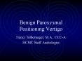 Benign Paroxysmal Positioning Vertigo PowerPoint PPT Presentation