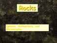 Rocks PowerPoint PPT Presentation