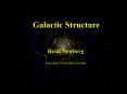 Galactic Structure PowerPoint PPT Presentation