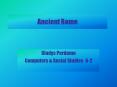 Ancient Rome PowerPoint PPT Presentation