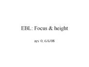EBL: Focu