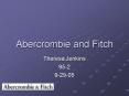 Abercrombie and Fitch PowerPoint PPT Presentation