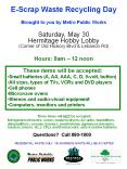 EScrap Waste Recycling Day PowerPoint PPT Presentation
