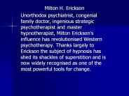 Milton H. Erickson
