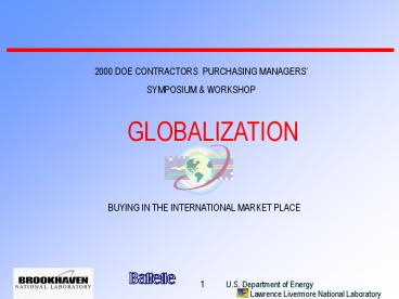 2000 DOE CONTRACTORS PURCHASING MANAGERS