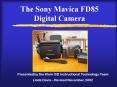 The Sony Mavica FD85 Digital Camera PowerPoint PPT Presentation