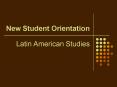 New Student Orientation PowerPoint PPT Presentation
