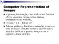 Computer Representation of Images ... gray-value image PowerPoint PPT Presentation