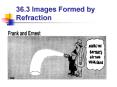 36.3 Images Formed by Refraction PowerPoint PPT Presentation