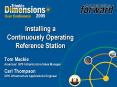 Installing a Continuously Operating Reference Station PowerPoint PPT Presentation