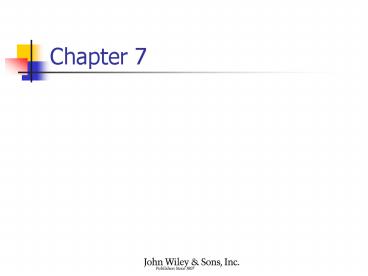 Learning Objectives part 1 of 2