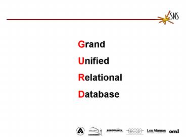 NSNS Integrated Control System