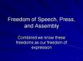 Freedom of Speech, Press, and Assembly PowerPoint PPT Presentation