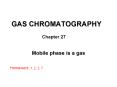 GAS CHROMATOGRAPHY PowerPoint PPT Presentation