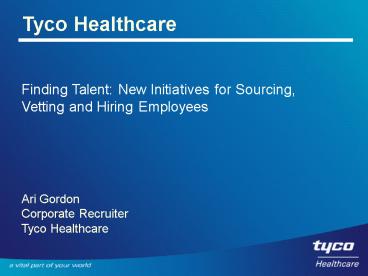 Finding Talent: New Initiatives for Sourcing, Vetting and Hiring Employees