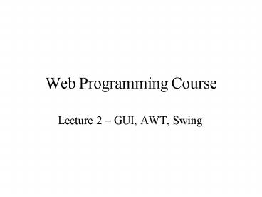 presentation player overlay