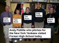 Andy Pettitte who pitches for the New York Yankees visited Forsan High School today PowerPoint PPT Presentation