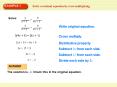 Solve a rational equation by cross multiplying PowerPoint PPT Presentation