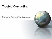 Trusted Computing
