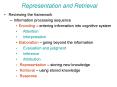 Representation and Retrieval PowerPoint PPT Presentation