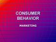 CONSUMER BEHAVIOR PowerPoint PPT Presentation