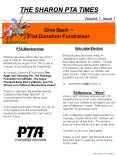 THE SHARON PTA TIMES PowerPoint PPT Presentation