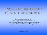 FISCAL ACCOUNTABILITY OF STATE GOVERNMENT