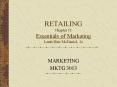 RETAILING Chapter 11 Essentials of Marketing LambHairMcDaniel, 2e PowerPoint PPT Presentation