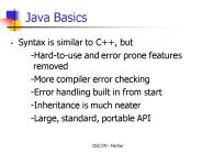 Java Basics
