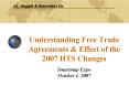 Understanding Free Trade Agreements PowerPoint PPT Presentation