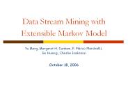 Data Stream Mining with Extensible Markov Model