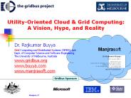 Utility-Oriented Cloud