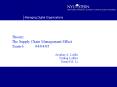 Theory: The Supply Chain Management Effect Team 6040405 PowerPoint PPT Presentation