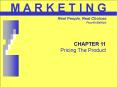 CHAPTER 11 Pricing The Product PowerPoint PPT Presentation