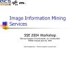 Image Information Mining Services PowerPoint PPT Presentation