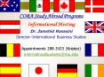 COBA Study Abroad Programs PowerPoint PPT Presentation