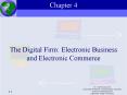 The Digital Firm: Electronic Business and Electronic Commerce PowerPoint PPT Presentation